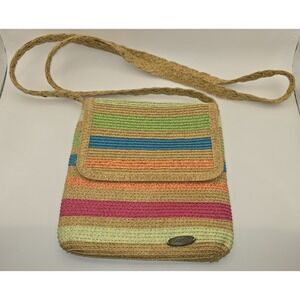 CAPPELLI Straworld Crossbody Purse 23" Strap 7.5" W X 8.5"‎ H -1017